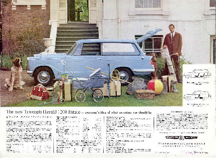 Triumph Herald 1200 Estate (R&uuml;ckseite)